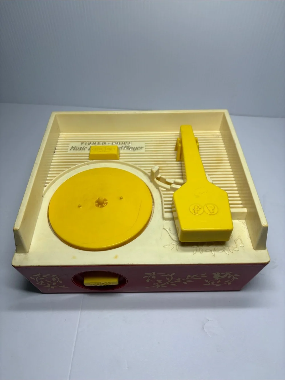 Fisher Price 1970’s  Music Box Kids Record Player and 5 records